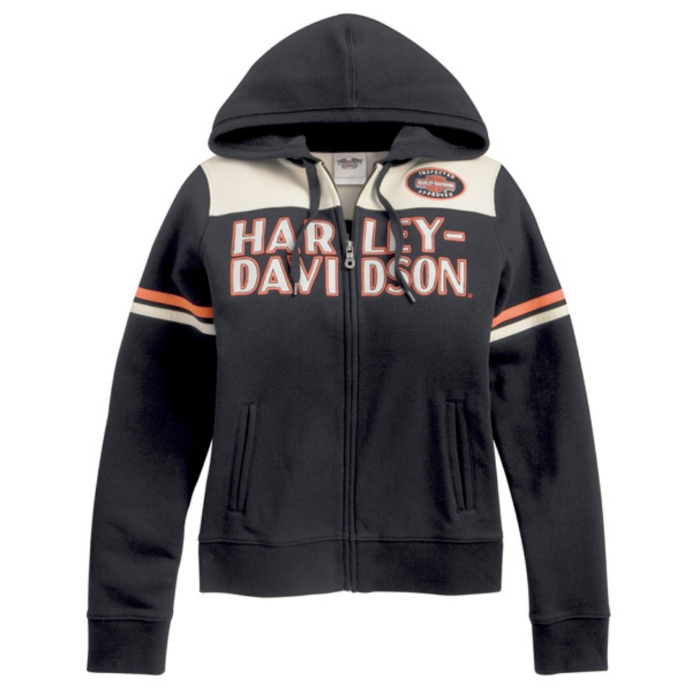 Harley Davidson Zip Up Hoodie XS